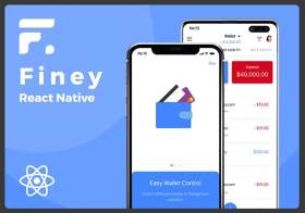 优质本机应用程序Finey React Native App