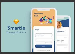智慧用户界面素材Smartie UI Kit