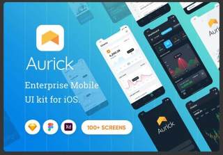 企业移动用户界面工具包Aurick - Enterprise Mobile Ui Kit