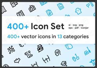 400+图标素材包400+ icon set 01