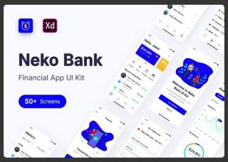 银行用户界面工具包Neko Bank UI Kit