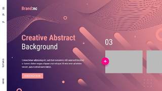 渐变创意网站抽象背景UI界面网页素材PSD模板ADL Abstract Background v3.1