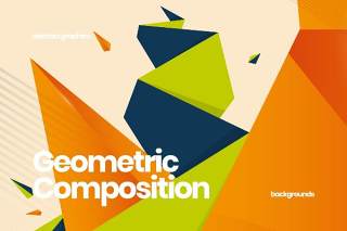 几何构图背景AI矢量素材Geometric Composition Backgrounds