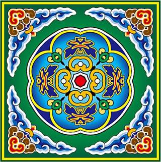古典古风祥云云纹图案边框花边元素PNG免抠元素设计素材57