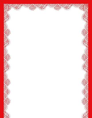 古典古风祥云云纹图案边框花边元素PNG免抠元素设计素材48