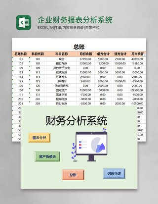 企业财务报表分析系统