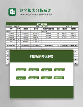 财务报表分析系统