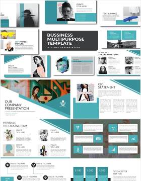 商务业务产品展示PPT模板Bussiness Template Powerpoint