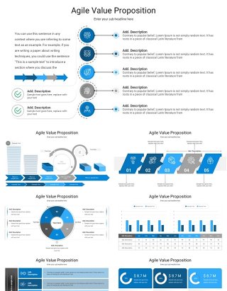 价值主张价值定位PPT信息图模板Agile Value Proposition