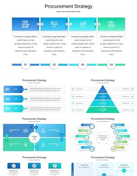 采购策略信息图PPT模板Procurement Strategy