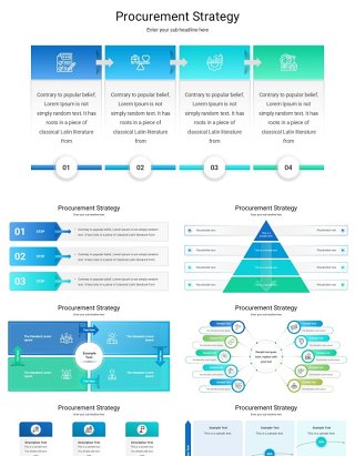 采购策略信息图PPT模板Procurement Strategy