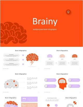 信息图表PPT模板素材Infographic - Powerpoint