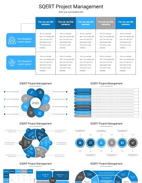 SQERT采购项目管理信息图表PPT模板SQERT Project Management