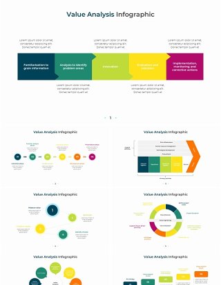 价值数值数据分析信息图PPT模板Value Analysis Infographic