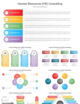 人力资源咨询信息图PPT模板Human Resources (HR) Consulting