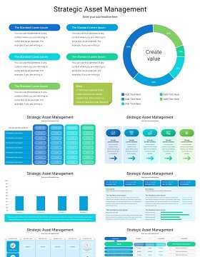 策略战略资产管理信息图表PPT模板Strategic Asset Management