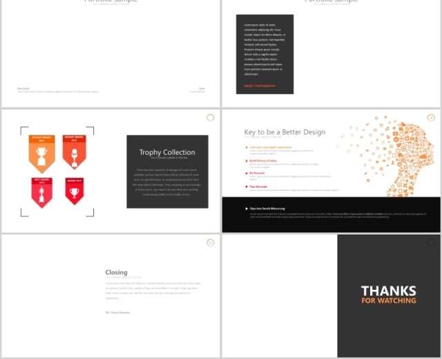 红色简洁PPT信息图表模板可插图片Thirteen - Powerpoint Template 红色简洁PPT信息图表模板可插图片Thirteen - Powerpoint Template