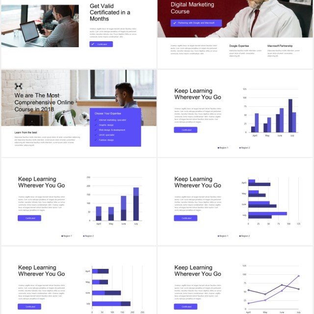 商务公司简介宣传展示PPT模板Ecademy Powerpoint Template 商务公司简介宣传展示PPT模板Ecademy Powerpoint Template