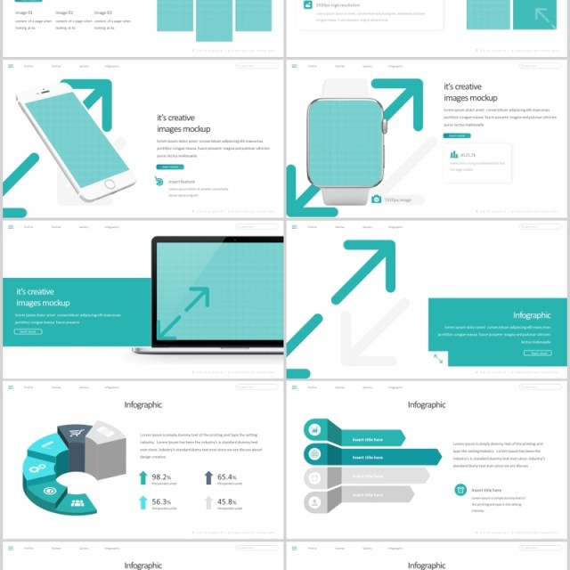 项目计划产品宣传策划PPT模板版式设计Expand Powerpoint Template