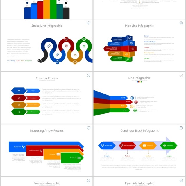 创意领奖颁奖台阶成功阶梯图表PPT可插图排版模板Anting - Powerpoint Template