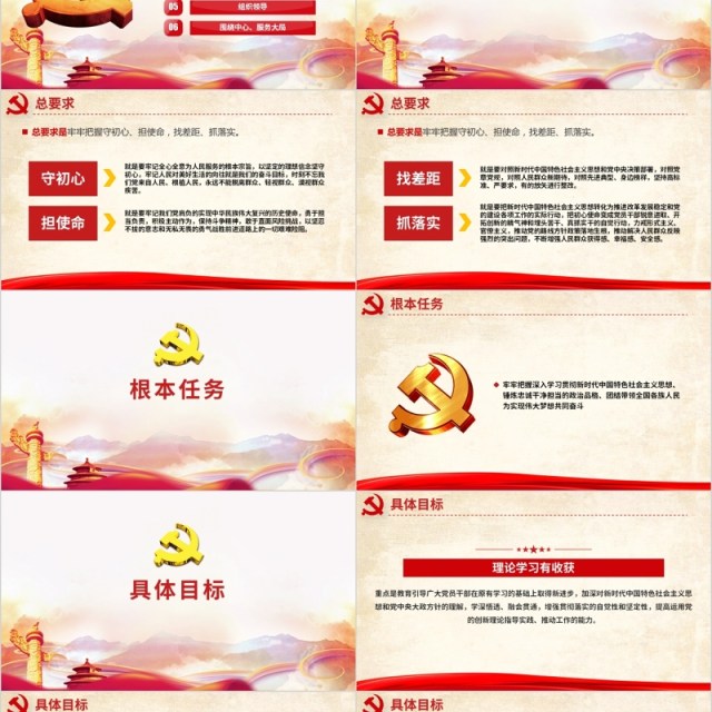不忘初心牢记使命主题教育如何开展微党课PPT模板 不忘初心牢记使命主题教育如何开展微党课PPT模板