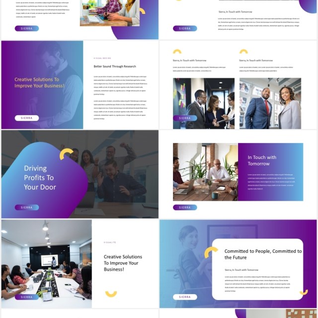 高端现代商务广告策划公司宣传介绍PPT模板Sierra - Modern Powerpoint Template 高端现代商务广告策划公司宣传介绍PPT模板Sierra - Modern Powerpoint Template