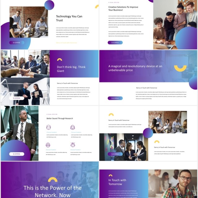 高端现代商务广告策划公司宣传介绍PPT模板Sierra - Modern Powerpoint Template 高端现代商务广告策划公司宣传介绍PPT模板Sierra - Modern Powerpoint Template
