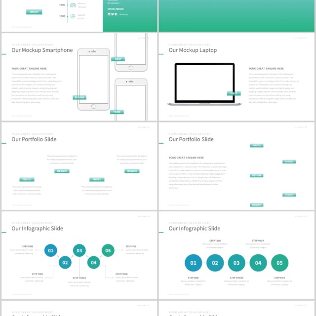 企业简介产品项目计划PPT模板版式设计Emeded Powerpoint Template