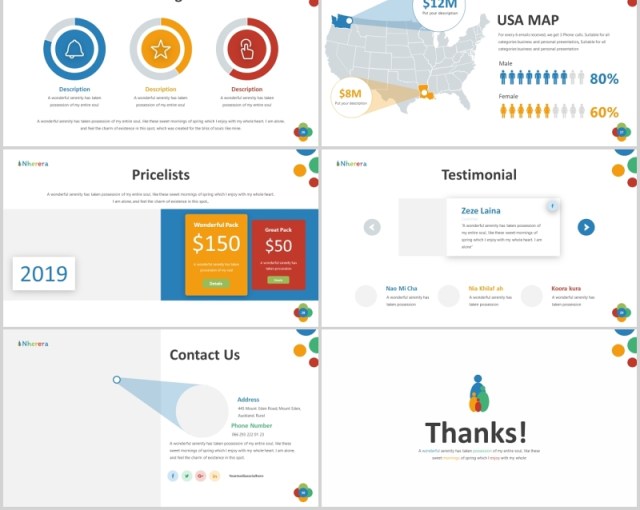 儿童与教育工作PPT图片版式设计模板Nherera - Kids & Education Powerpoint Template 儿童与教育工作PPT图片版式设计模板Nherera - Kids & Education Powerpoint Template