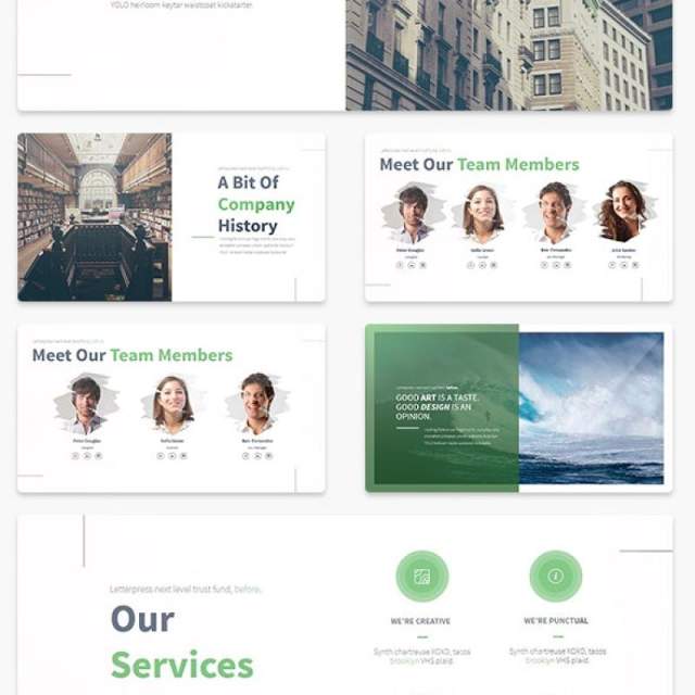 多功能PPT信息演示模板EAGLE ultipurpose PowerPoint Presentation Template