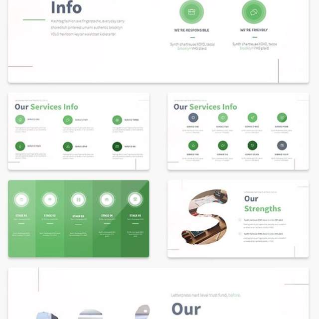 多功能PPT信息演示模板EAGLE ultipurpose PowerPoint Presentation Template