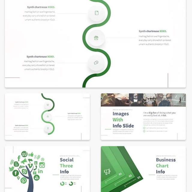 多功能PPT信息演示模板EAGLE ultipurpose PowerPoint Presentation Template