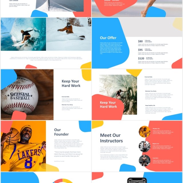 多用途户外运动健身展示宣传PPT模板motus multipurpose powerpoint template 多用途户外运动健身展示宣传PPT模板motus multipurpose powerpoint template