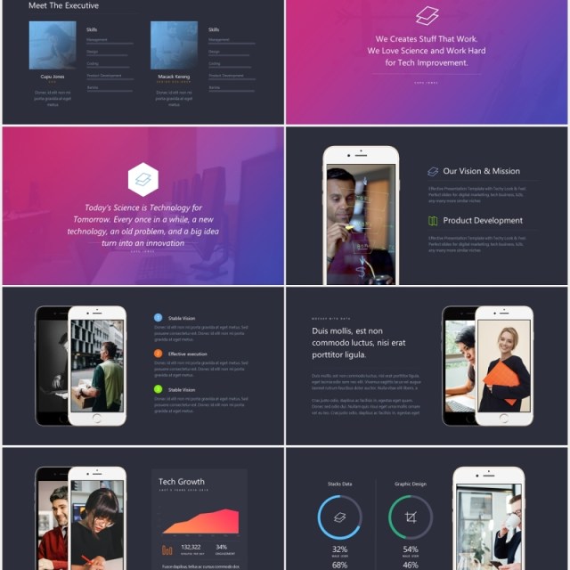商业互联网技术项目宣传展示PPT模板tech powerpoint template 商业互联网技术项目宣传展示PPT模板tech powerpoint template