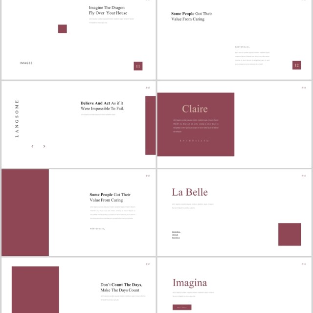 时尚简约欧美PPT图片排版模板Montseur Powerpoint 时尚简约欧美PPT图片排版模板Montseur Powerpoint