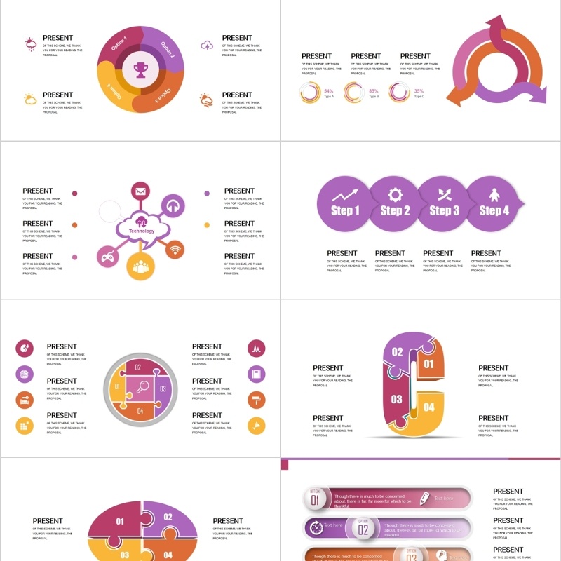 创意互联网新媒体PPT可视化模板 创意互联网新媒体PPT可视化模板