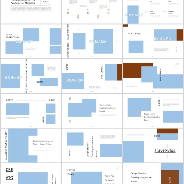 欧美通用PPT图片占位符版式设计模板Creato Powerpoint 欧美通用PPT图片占位符版式设计模板Creato Powerpoint