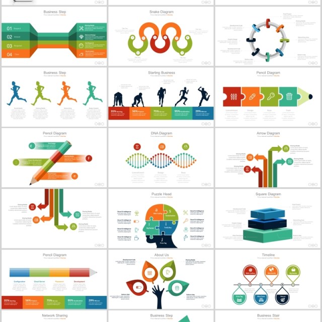 多功能超实用商务可视化图表PPT可插图排版模板素材Dealova - Creative Powerpoint 多功能超实用商务可视化图表PPT可插图排版模板素材Dealova - Creative Powerpoint