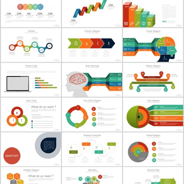 多功能超实用商务可视化图表PPT可插图排版模板素材Dealova - Creative Powerpoint 多功能超实用商务可视化图表PPT可插图排版模板素材Dealova - Creative Powerpoint