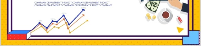 黄色扁平风企业经营分析工作报告PPT模板