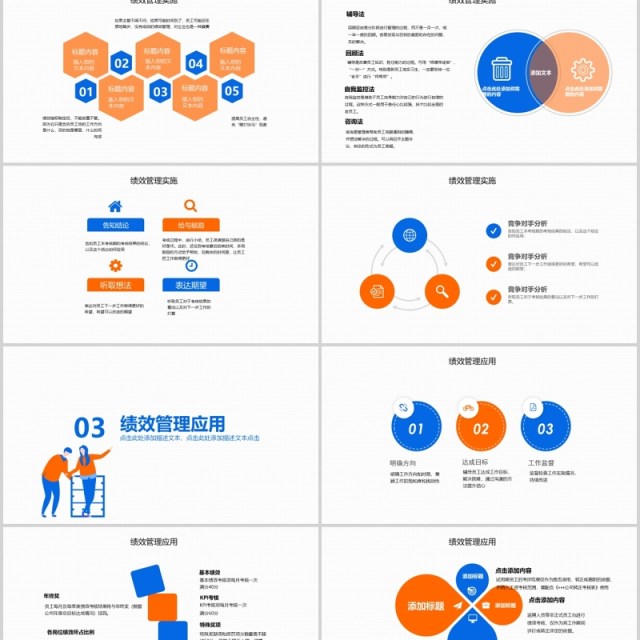 公司团队绩效管理加强提升工作效率能力PPT培训模板