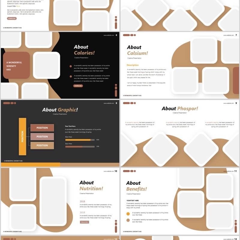 农场美食餐饮PPT模板Welfarm Powerpoint Template 农场美食餐饮PPT模板Welfarm Powerpoint Template