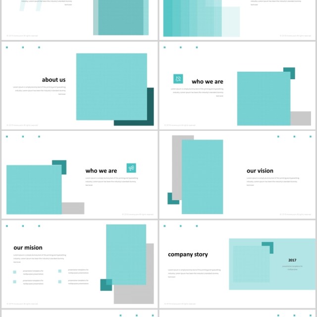 旅游商业项目计划书信息图表PPT版式模板Moorena  Powerpoint Template