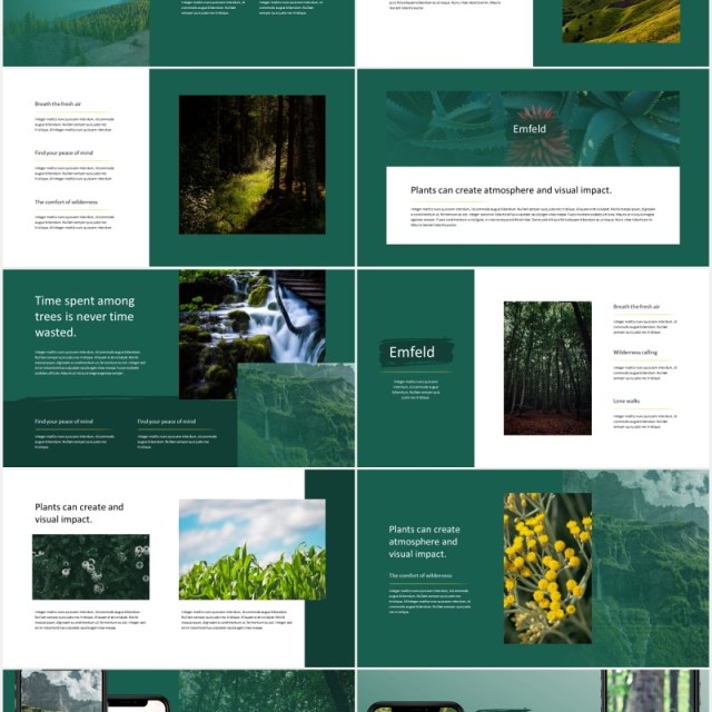 绿色户外旅游PPT模板emfeld powerpoint template 绿色户外旅游PPT模板emfeld powerpoint template