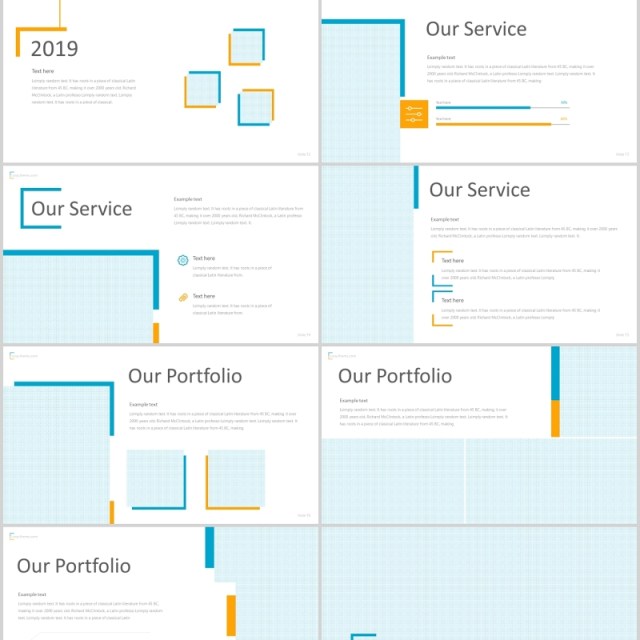 公司介绍企业宣传PPT模板Losy - Powerpoint Template