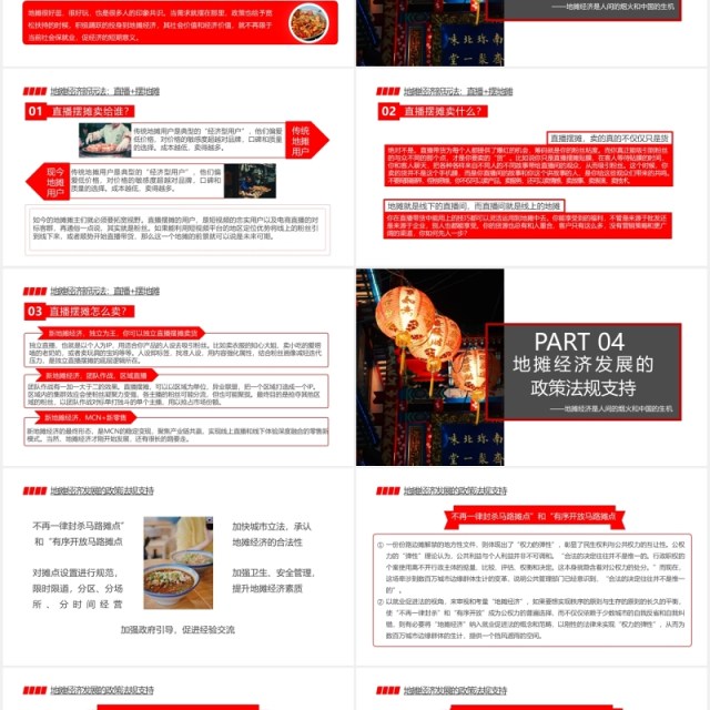 人间烟火地摊经济概述报告PPT模板 人间烟火地摊经济概述报告PPT模板