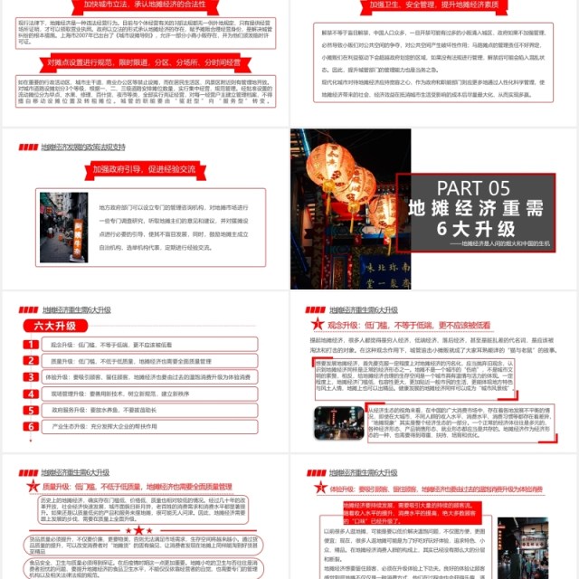 人间烟火地摊经济概述报告PPT模板 人间烟火地摊经济概述报告PPT模板