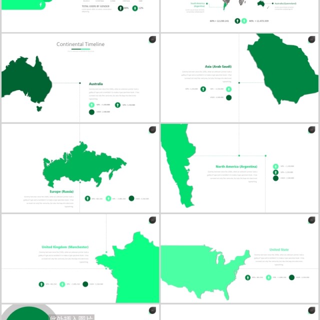 绿色公司宣传介绍流程图PPT可插图排版模板Twenty 5 - Powerpoint Template 绿色公司宣传介绍流程图PPT可插图排版模板Twenty 5 - Powerpoint Template