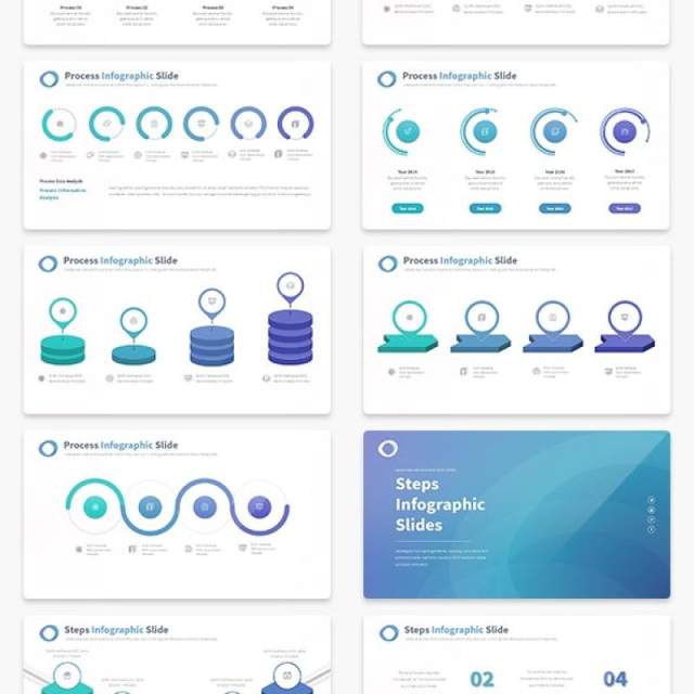 宝石蓝多用途PPT演示模板PASSION Multipurpose PowerPoint Presentation Template