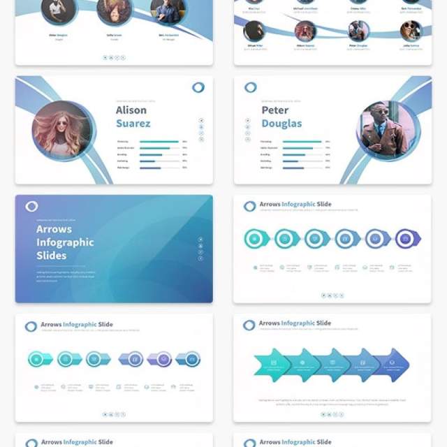 宝石蓝多用途PPT演示模板PASSION Multipurpose PowerPoint Presentation Template